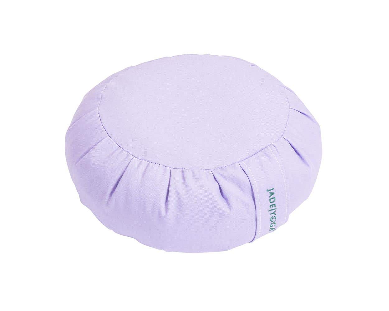 Jade Organic Cotton Round Zafu Meditation Cushion